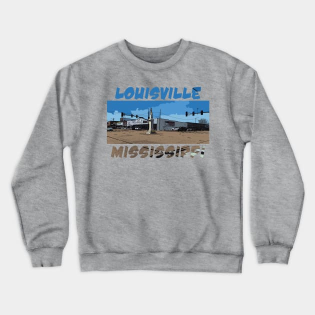 Louisville MS 02 Crewneck Sweatshirt by BubbaWorldComix